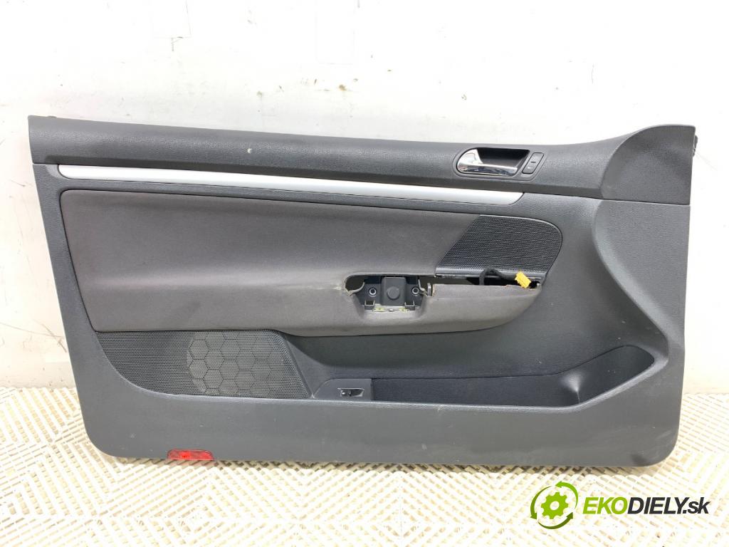 VW GOLF V liftback 2005 75 kW 1.6 1595 čalúnenie Dvere ľavy predný 