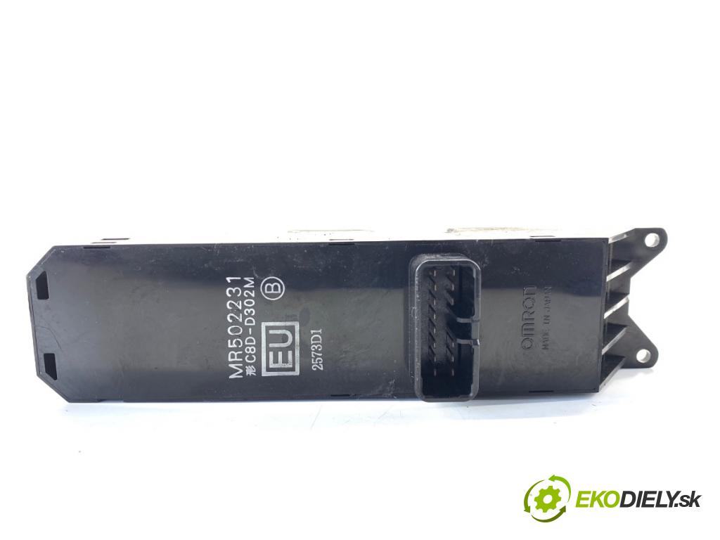 MITSUBISHI OUTLANDER I SUV 2003 100 kW 2.0 (CU2W) 1997 Prepínač okien MR502231 (Prepínacie páčky pod volantom)