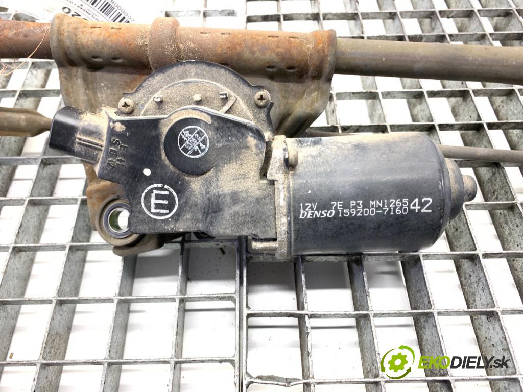 MITSUBISHI OUTLANDER I SUV 2003 100 kW 2.0 (CU2W) 1997 Mechanizmus stieračov predný MN126542 (Motorček stieračov predný)