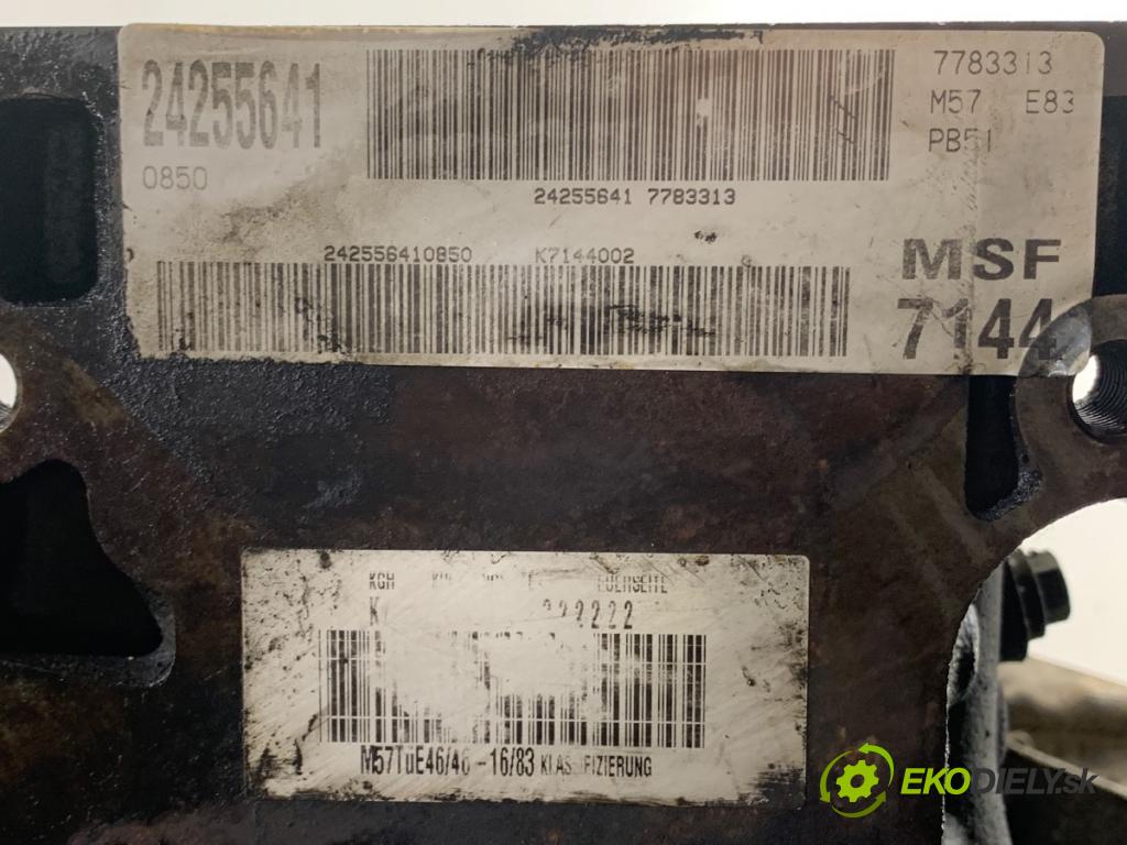 BMW E83 SUV 2004 150 kW 3.0 d 2993 JEDNOTKA: motora 7788546 (Blok motoru)