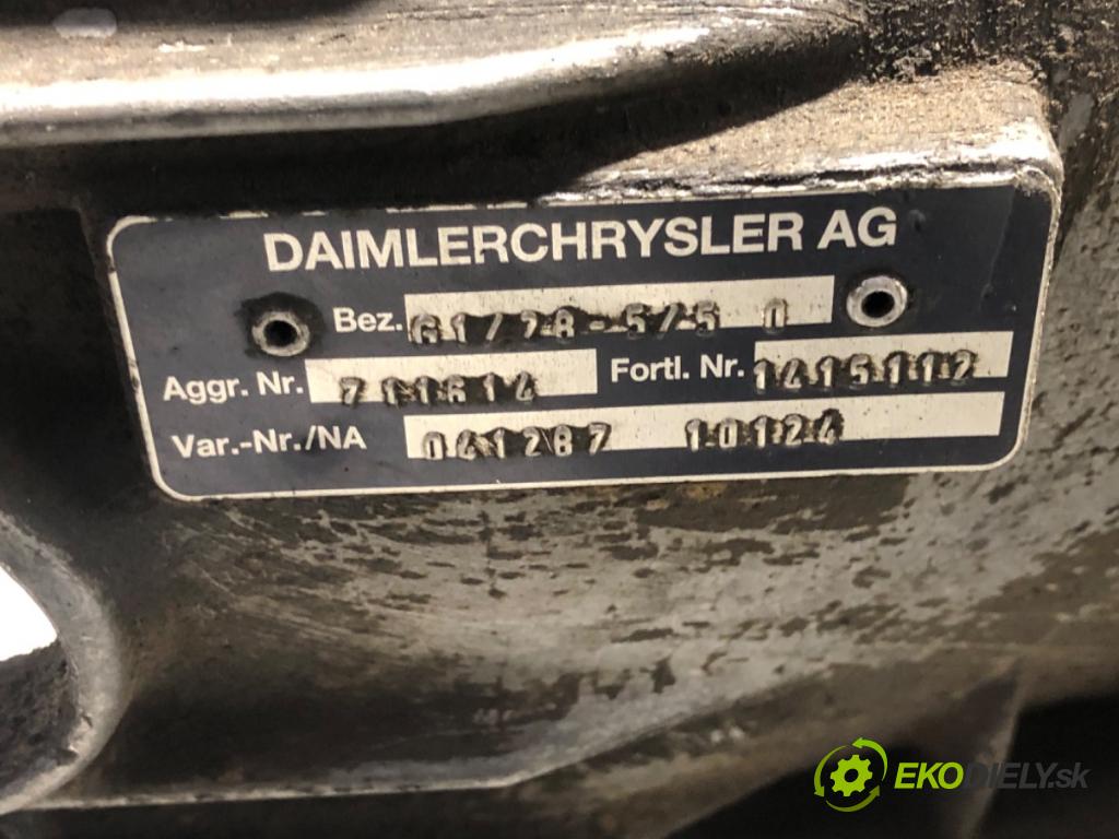 VW LT 28 35 Autobus 2004 80 kW 2.5 TDI 2461 Prevodovka 711614 (Prevodovka)