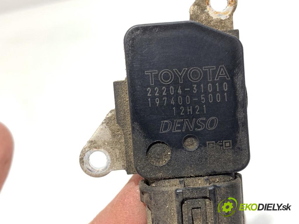 TOYOTA AURIS I liftback 2007 71 kW 1.4 (ZZE150_) 1398 Váha vzduchu 22204-31010 (Váha vzduchu)