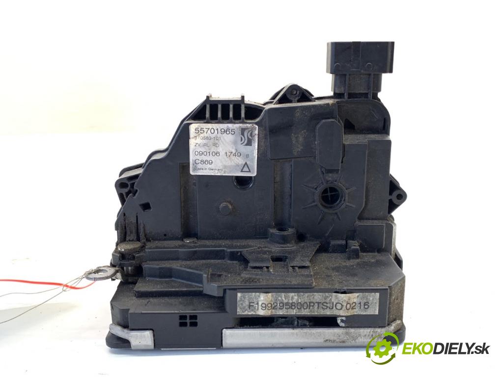FIAT GRANDE PUNTO liftback 2006 57 kW 1.4 (199AXB11, 199AXB1A, 199BXB1A, 199AXL1A) 1368 zámok Dvere ľavy zad 55701965