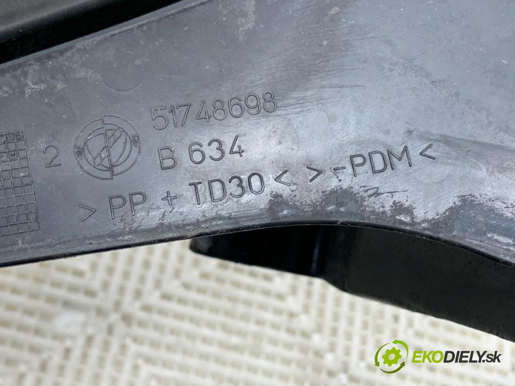 FIAT GRANDE PUNTO liftback 2006 57 kW 1.4 (199AXB11, 199AXB1A, 199BXB1A, 199AXL1A) 1368 Torpédo, plast pod čelné okno 51748698 (Torpédo (plast pod čelným sklom))