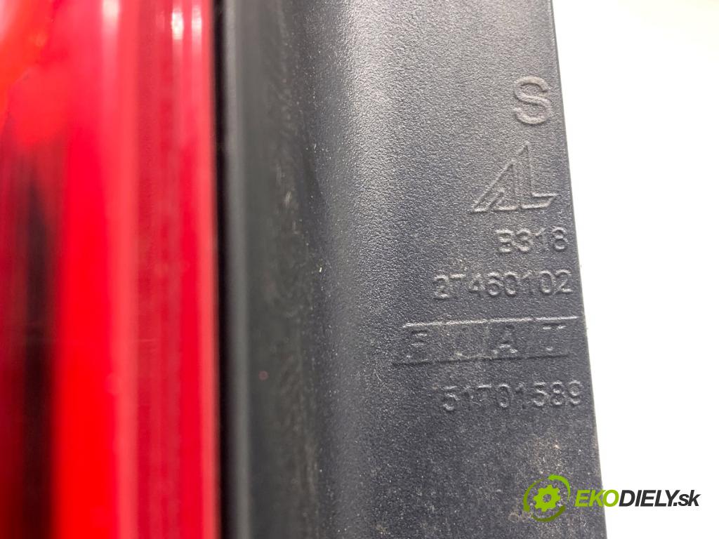 FIAT GRANDE PUNTO liftback 2006 57 kW 1.4 (199AXB11, 199AXB1A, 199BXB1A, 199AXL1A) 1368 Svetlo ľavy zad 51701589