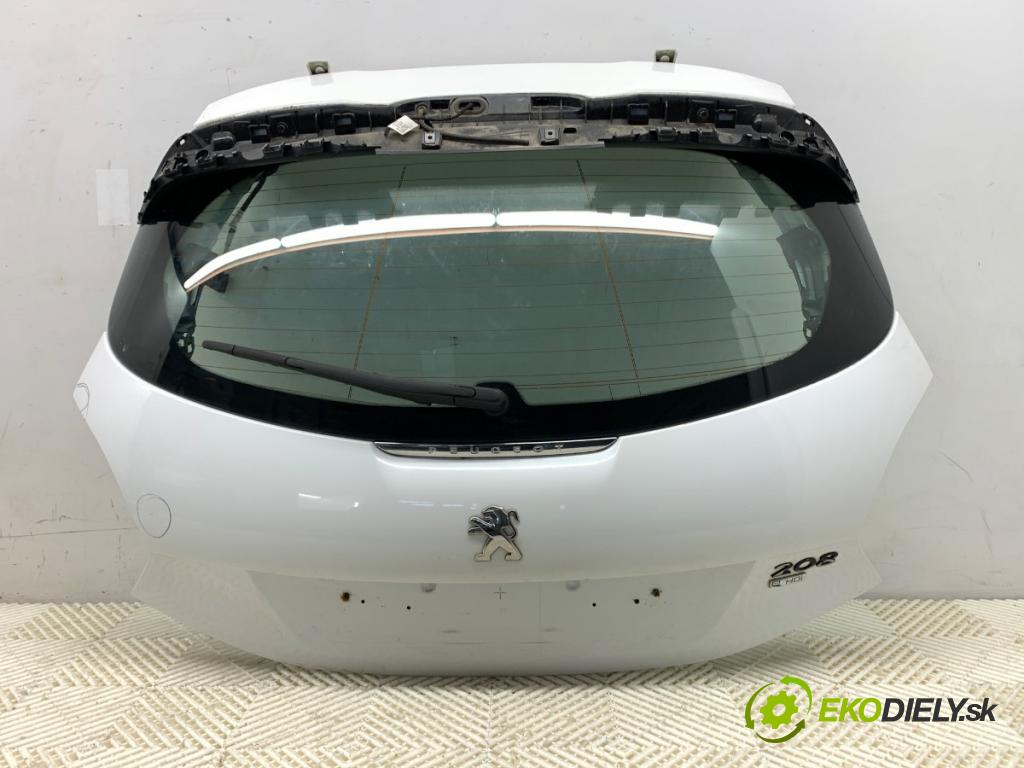 PEUGEOT 208 I liftback 2012 50 kW 1.4 HDi 1398 kapota zad EWP