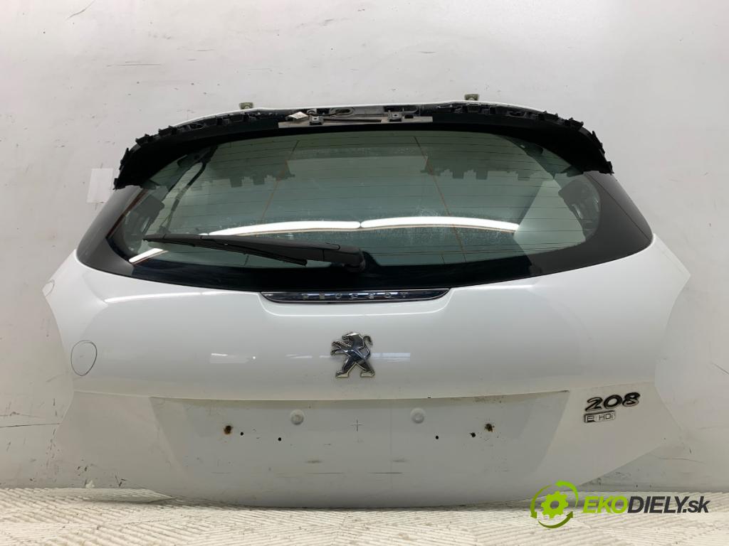 PEUGEOT 208 I liftback 2012 50 kW 1.4 HDi 1398 kapota zad EWP