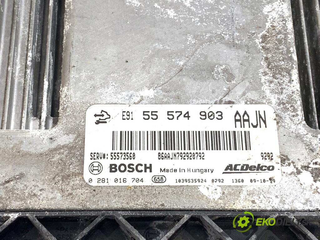 OPEL INSIGNIA A liftback 2009 118 kW 2.0 CDTI (68) 1956 riadiaca jednotka Motor 55574903 (Riadiaca jednotka)
