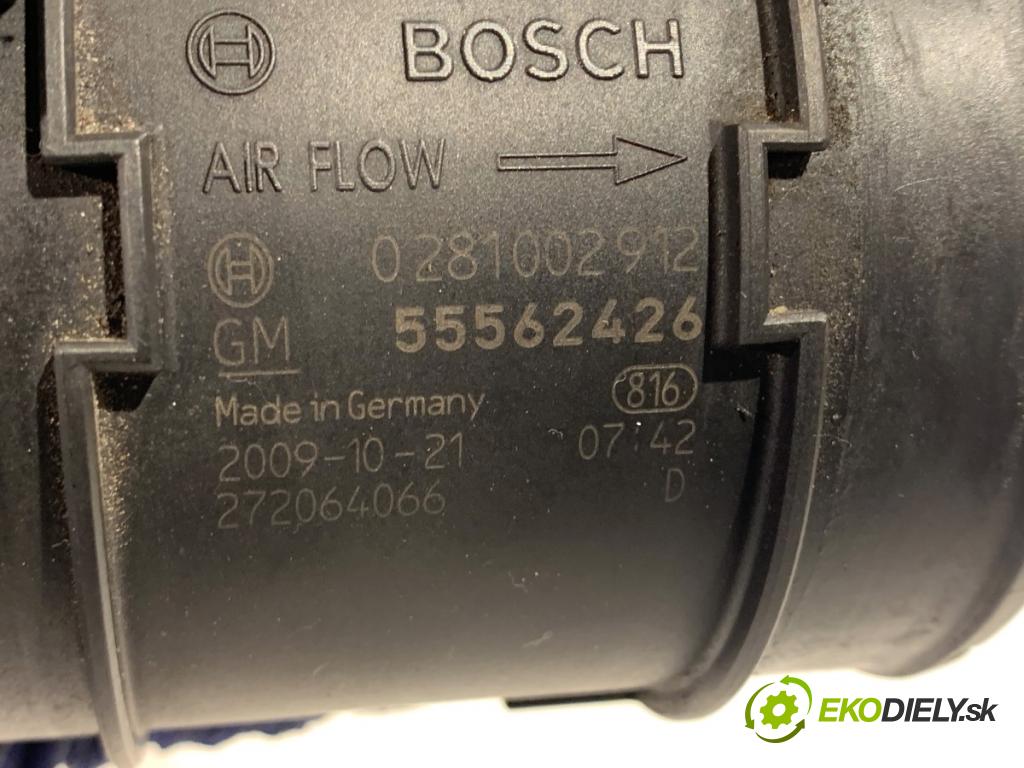OPEL INSIGNIA A liftback 2009 118 kW 2.0 CDTI (68) 1956 Váha vzduchu 55562426 (Váha vzduchu)