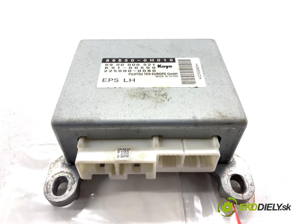 TOYOTA AYGO I liftback 2005 50 kW 1.0 (KGB10_) 998 Modul servočerpadlo 89650-0H010 (Riadiaca jednotka ostatné)