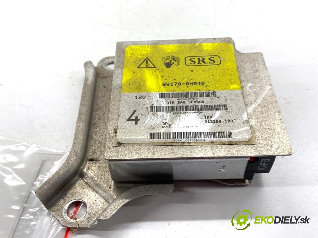 TOYOTA AYGO I liftback 2005 50 kW 1.0 (KGB10_) 998 senzor airbag 89170-0H040 (Snímač)