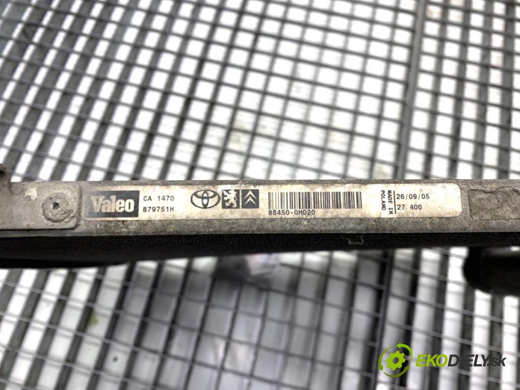 TOYOTA AYGO I liftback 2005 50 kW 1.0 (KGB10_) 998 Chladič klimatizácie 88450-0H020 (Chladič klimatizácie)