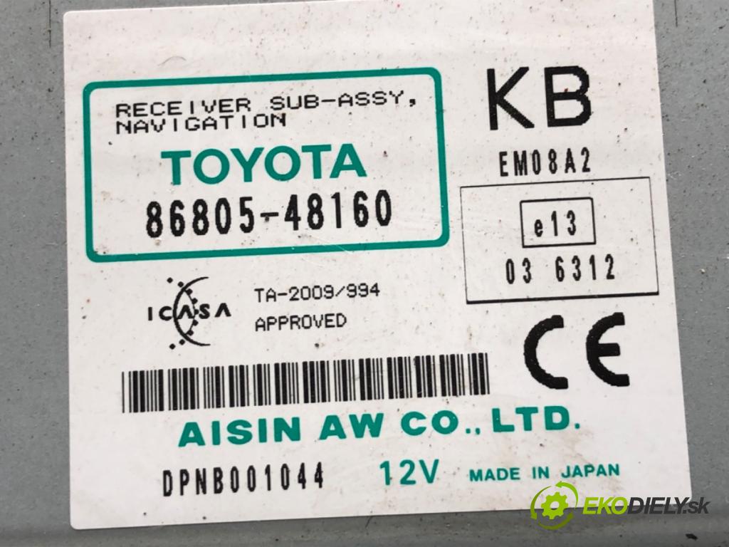 LEXUS CT liftback 2011 73 kW 200h (ZWA10_) 1798 Zosilňovač 86805-48160 (Zosilňovač)