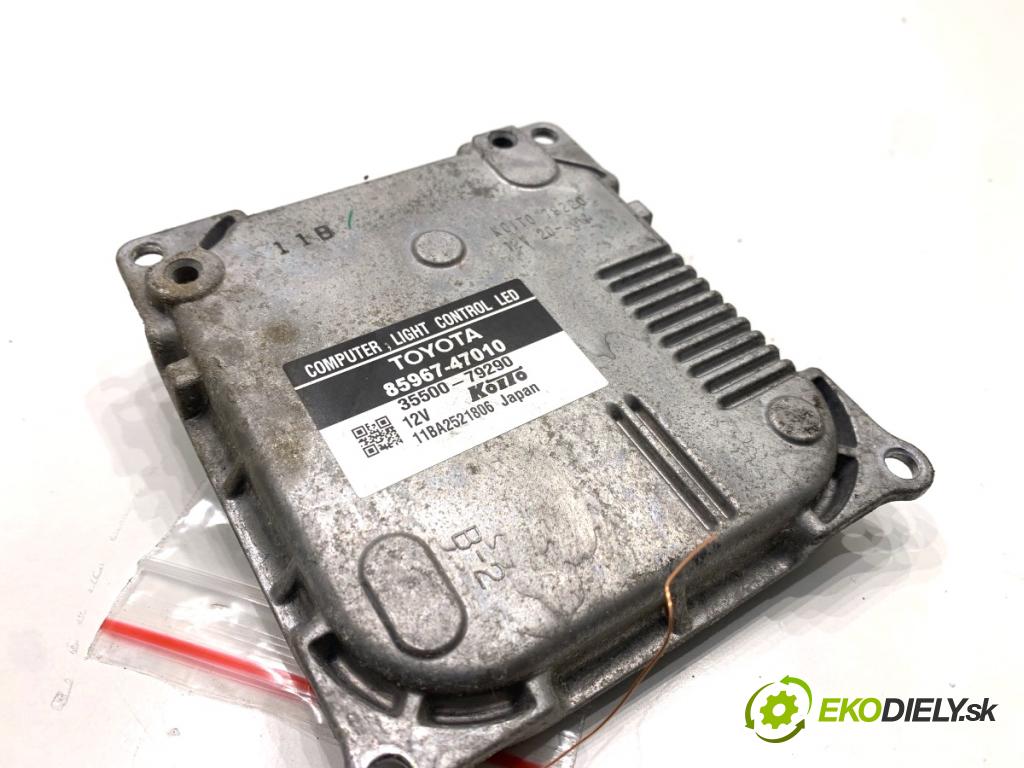 LEXUS CT liftback 2011 73 kW 200h (ZWA10_) 1798 Menič XENON 85967-47010 (Riadiaca jednotka xenónu)