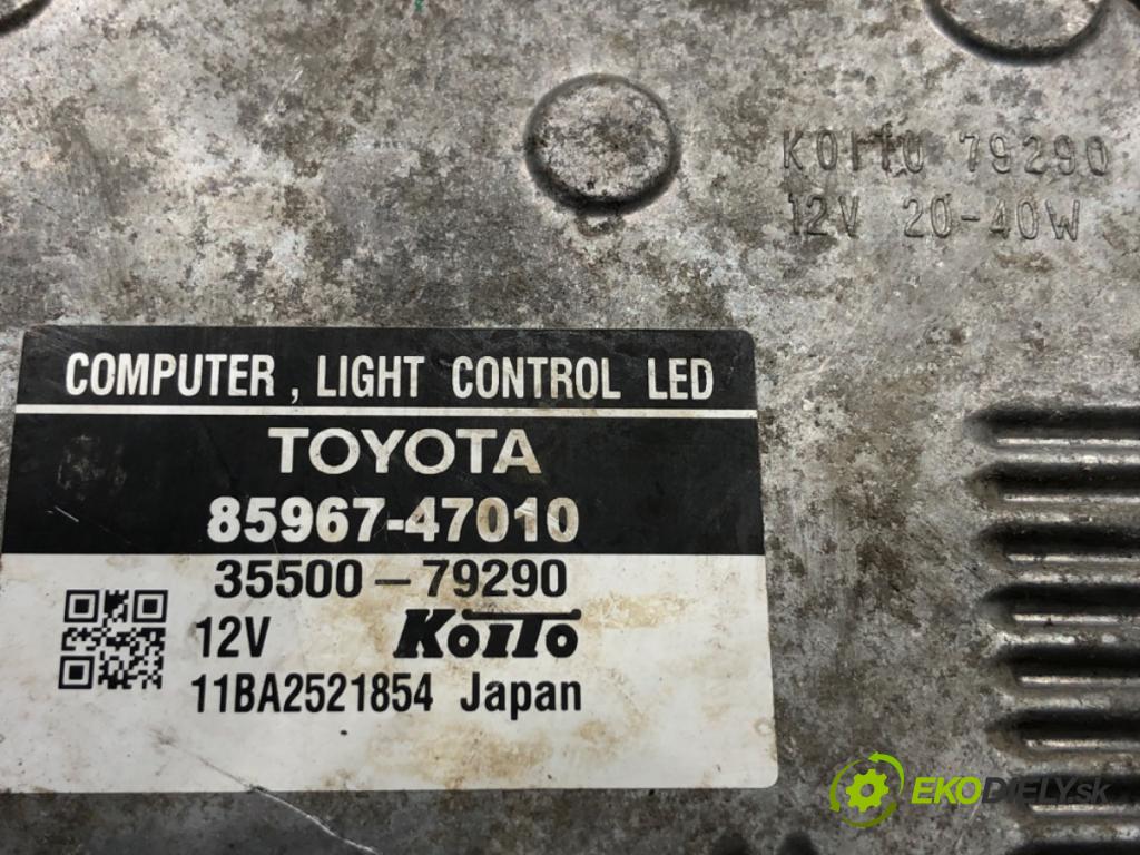 LEXUS CT liftback 2011 73 kW 200h (ZWA10_) 1798 Menič XENON 85967-47010 (Riadiaca jednotka xenónu)