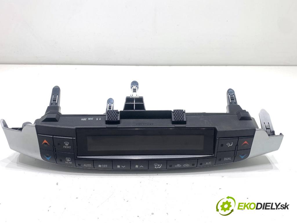LEXUS CT liftback 2011 73 kW 200h (ZWA10_) 1798 Panel ovládania kúrenia 55900-76060 (Prepínacie páčky pod volantom)