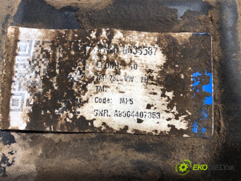 VW CARFTER 30 35 Autobus 2010 120 kW 2.5 TDI 2461 Nádržka paliva A9064407353 (Palivová nádrž)