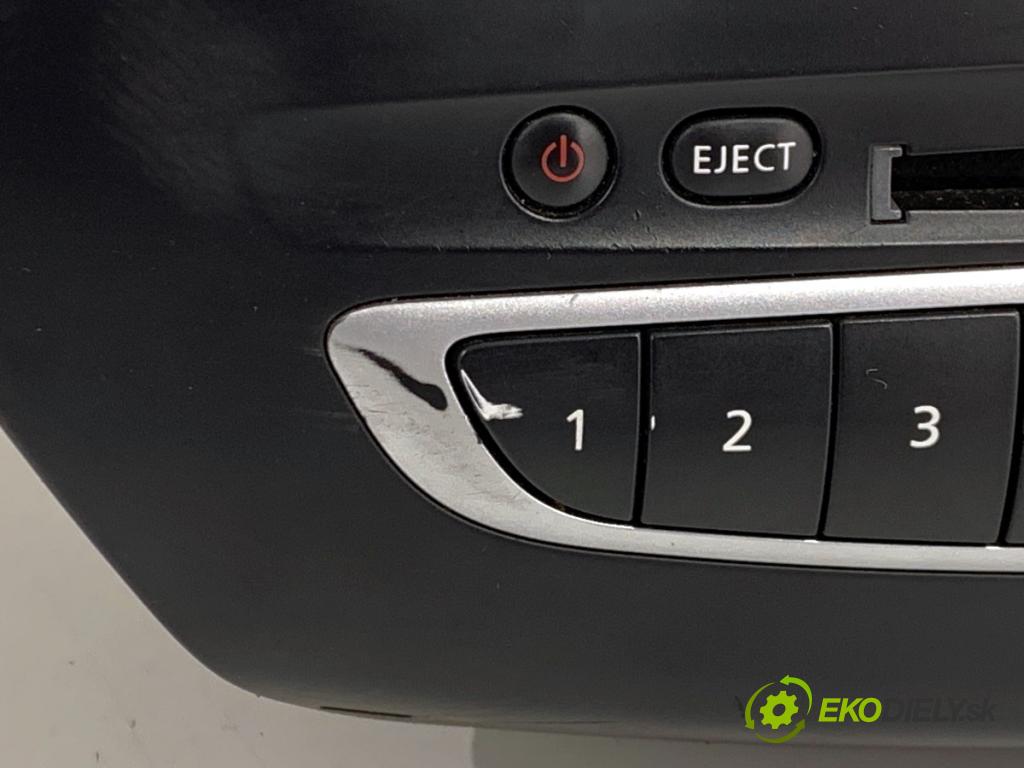 RENAULT LAGUNA III Kombi 2008 96 kW 2.0 dCi (KT07, KT0J, KT14, KT1A, KT1S) 1995 RADIO 281150013RT (Audio zariadenie)