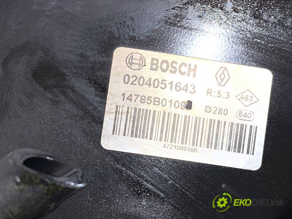 RENAULT LAGUNA III Kombi 2008 96 kW 2.0 dCi (KT07, KT0J, KT14, KT1A, KT1S) 1995 Posilovač bŕzd 0204051643