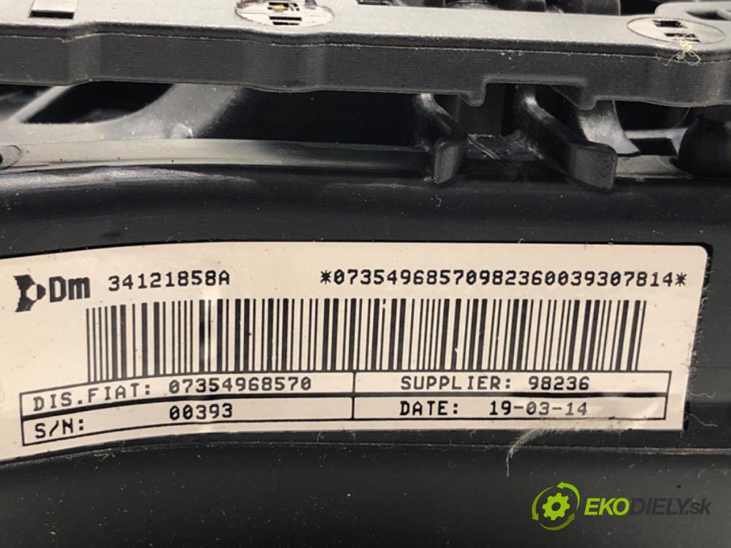 FIAT DOBLO II Autobus 2014 77 kW 1.6 D Multijet (263AXD1B) 1598 AirBag volantu 07354968570 (Airbag)