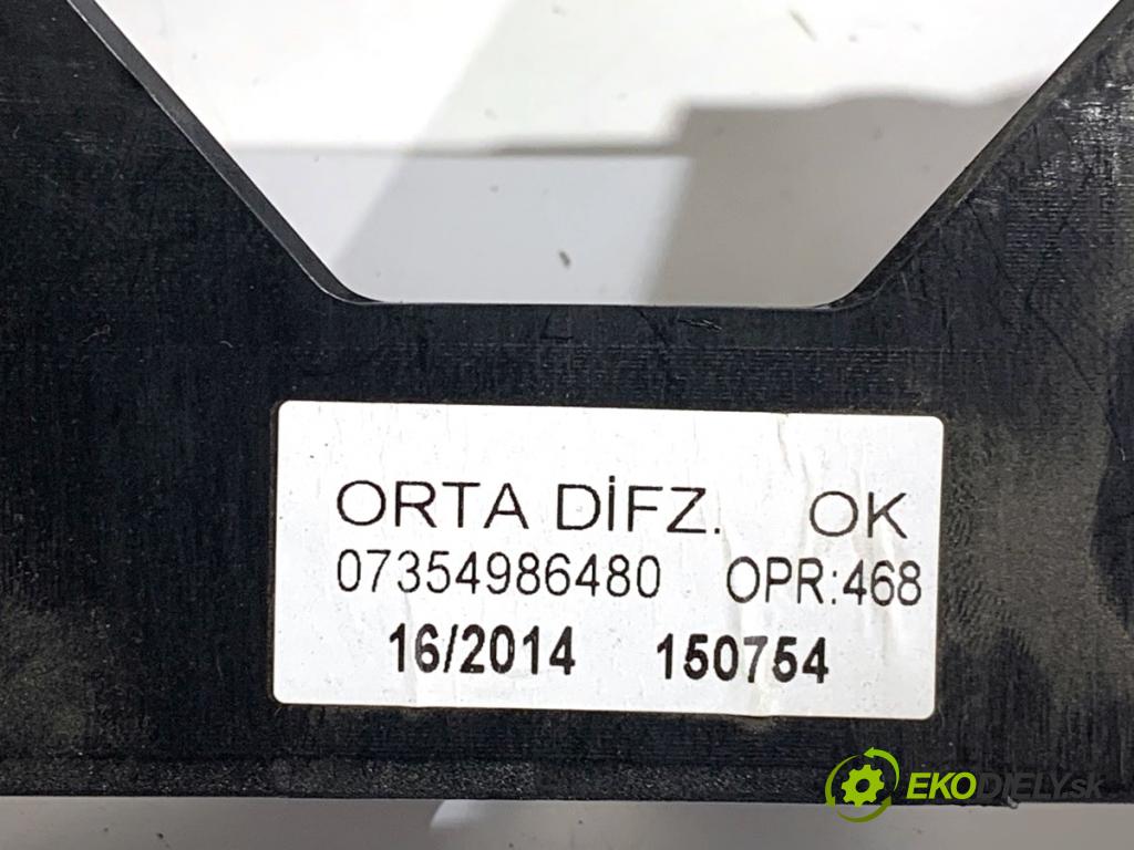 FIAT DOBLO II Autobus 2014 77 kW 1.6 D Multijet (263AXD1B) 1598 Mriežky kúrenia predný 735470943
