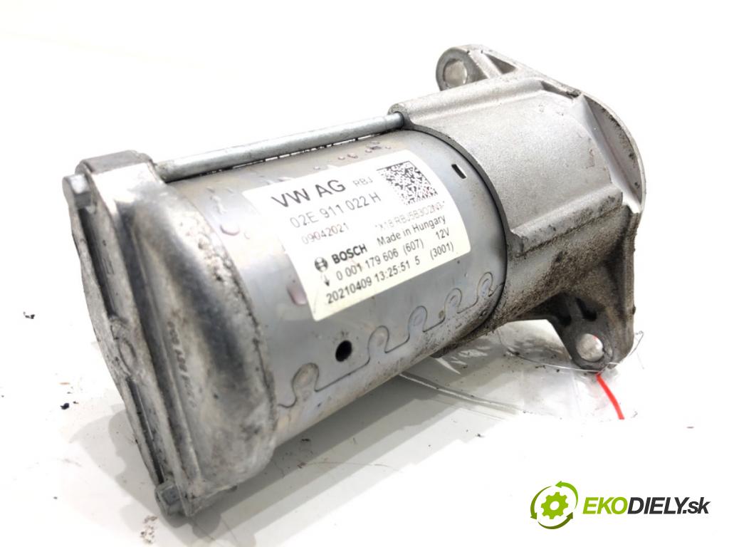 AUDI Q3 II SUV 2021 110 kW 35 TFSI Mild Hybrid 1498 Štartér 02E911022H (Štartér)