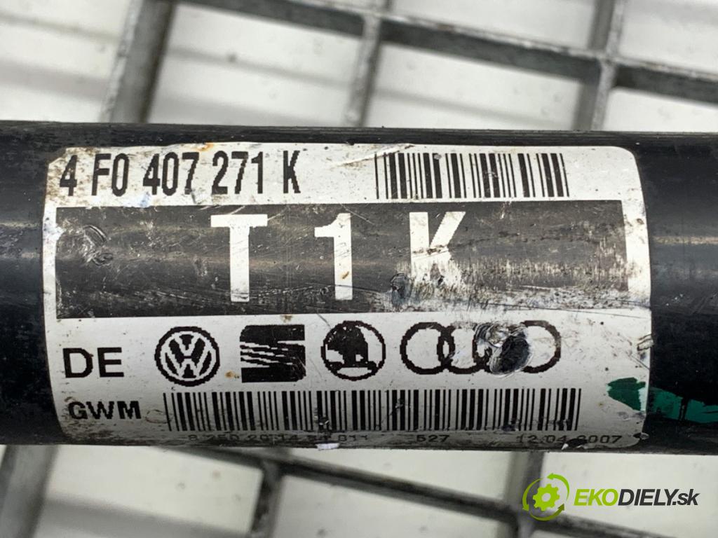 AUDI A6 C6 Kombi 2007 132 kW 2.7 TDI 2698 Poloos ľavy predný 4F0407271K