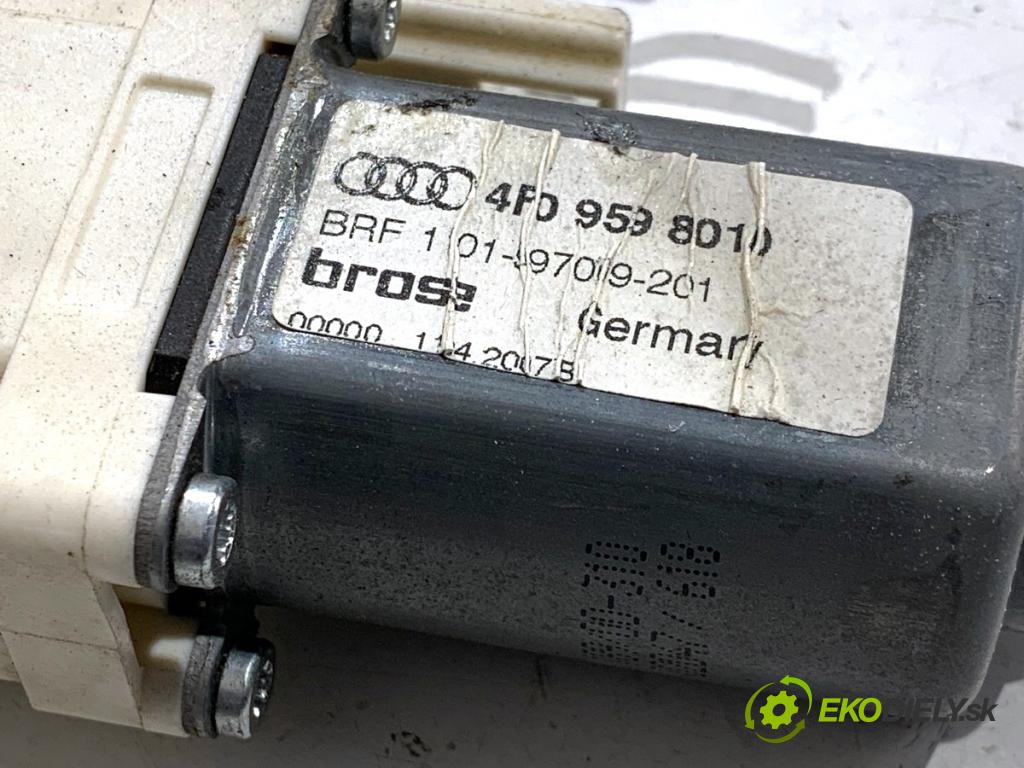 AUDI A6 C6 Kombi 2007 132 kW 2.7 TDI 2698 Mechanizmus okna ľavy predný 4P0959801