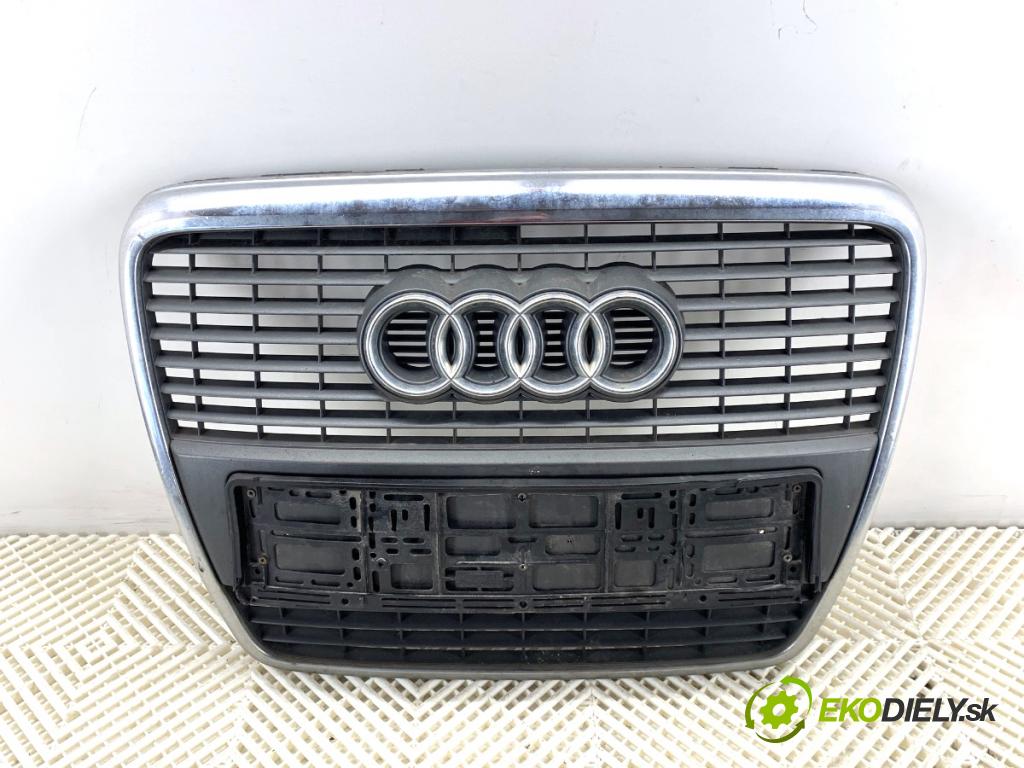 AUDI A6 C6 Kombi 2007 132 kW 2.7 TDI 2698 mřížka maska 4F0853651S (Přední mřížka (maska chladiče))
