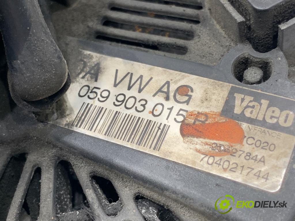 AUDI A6 C6 Kombi 2007 132 kW 2.7 TDI 2698 Alternátor 059903015R (Alternátor)