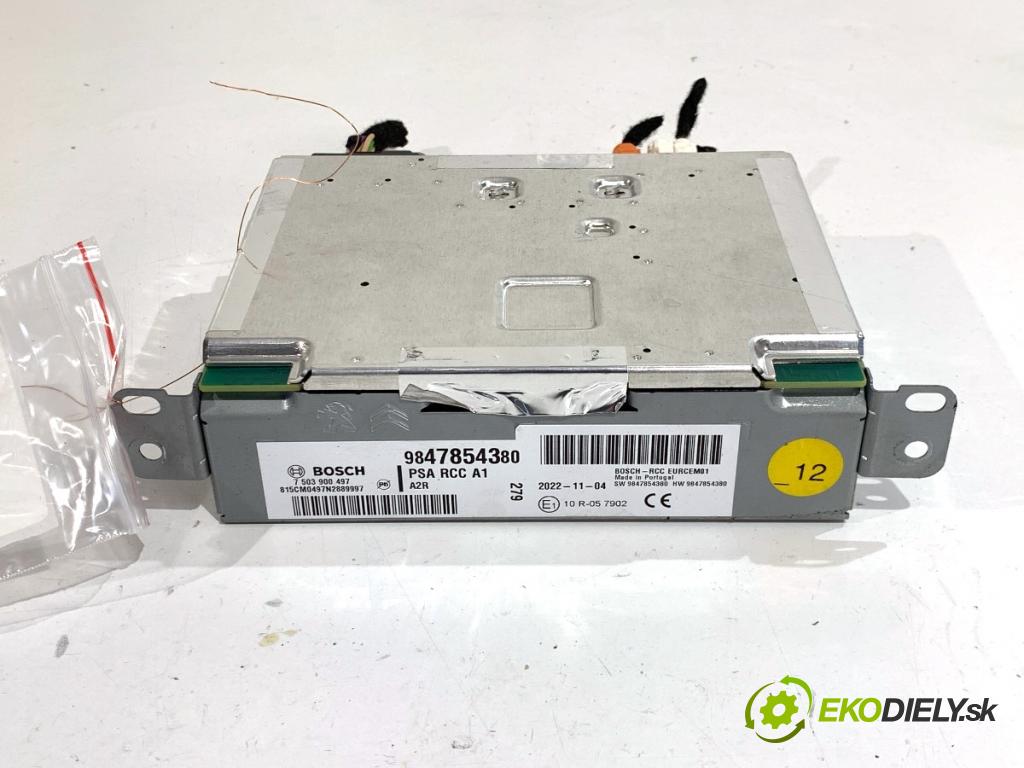 OPEL CORSA F liftback 2023 74 kW 1.2 (68) 1199 RADIO 9847854380 (Audio zariadenie)