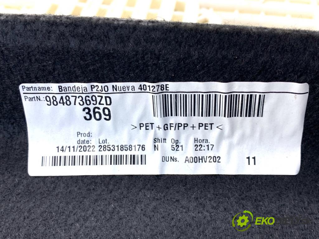 OPEL CORSA F liftback 2023 74 kW 1.2 (68) 1199 Pláto zad 98487369ZD