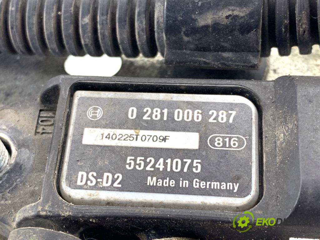 FIAT DOBLO II Autobus 2014 77 kW 1.6 D Multijet (263AXD1B) 1598 Snímač tlaku spalín DPF 55241075
