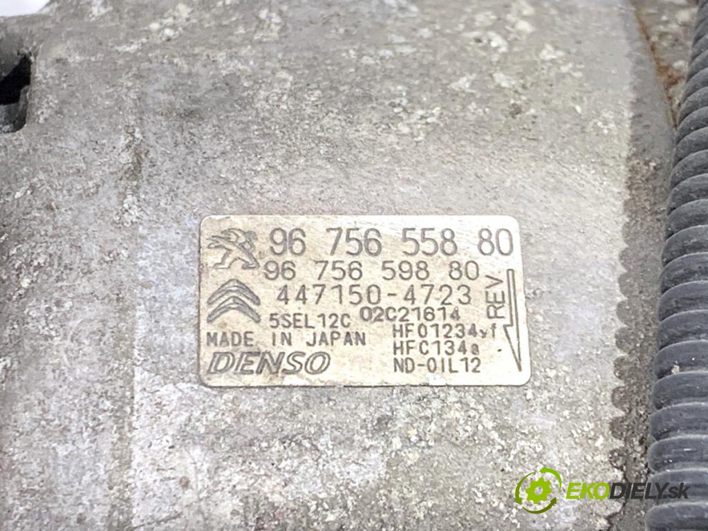 CITROEN C4 CACTUS liftback 2019 81 kW 1.2 THP 110 1199 Kompresor klimatizácie 9675655880 (Kompresor klimatizácie)