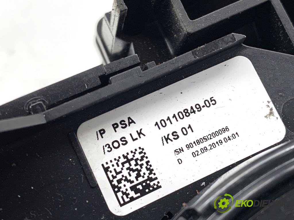 CITROEN C4 CACTUS liftback 2019 81 kW 1.2 THP 110 1199 Prepínač kombinovaný 98312695ZD (Prepínacie páčky pod volantom)