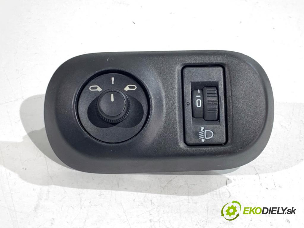 CITROEN C4 CACTUS liftback 2019 81 kW 1.2 THP 110 1199 Prepínač nastavenia spätných zrkadiel 96673722ZD (Prepínacie páčky pod volantom)
