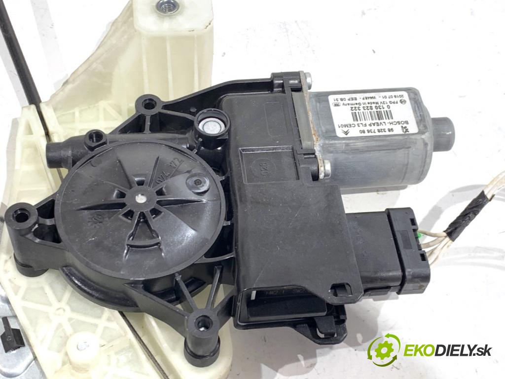 CITROEN C4 CACTUS liftback 2019 81 kW 1.2 THP 110 1199 Mechanizmus okna pravy predný 9832873680