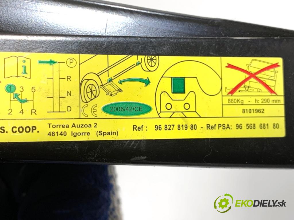 CITROEN C4 CACTUS liftback 2019 81 kW 1.2 THP 110 1199 ZVEDÁK: - mechanismus 9682781980