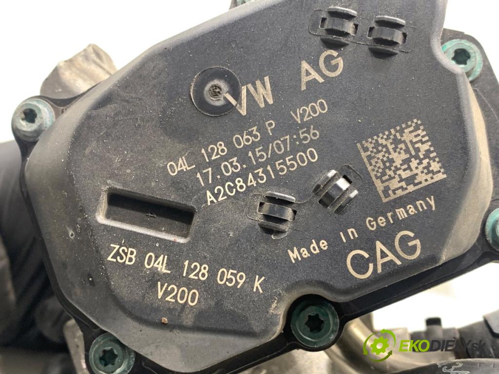 VW GOLF VII Kombi 2015 66 kW 1.6 TDI 1598 Škrtiaca klapka 04L128063P (Škrtiaca klapka)