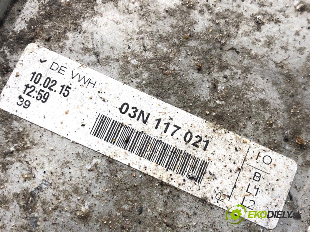 VW GOLF VII Kombi 2015 66 kW 1.6 TDI 1598 Obal filtra oleja 03N117021 3N115389 (Obal olejového filtra)