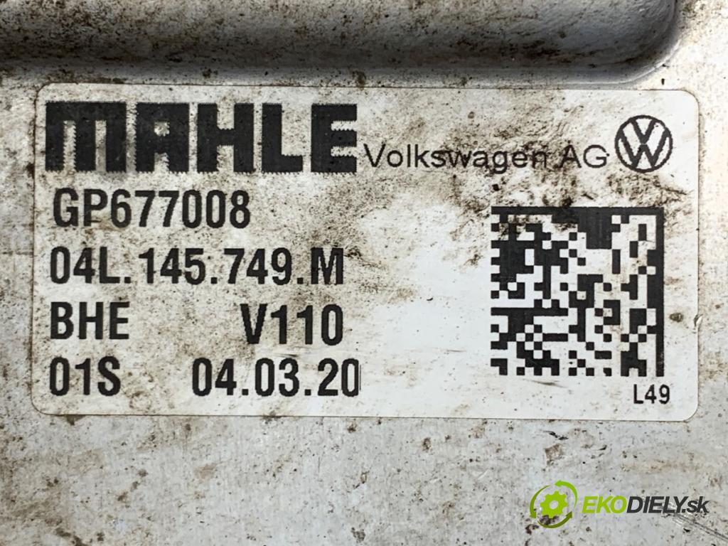 VW TRANSPORTER T6 Autobus 2020 81 kW 2.0 TDI 1968 intercooler 04L145749M (Intercooler (chladič nasávaného vzduchu))