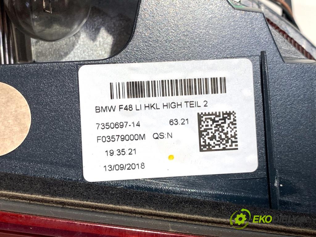 BMW F48 SUV 2018 103 kW sDrive 18 i 1499 Svetlo zad ľavá strana vnútorná 7350697 (Kľučka dverí ostatné)