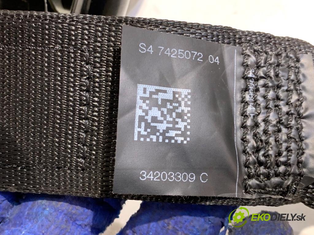 BMW F48 SUV 2018 103 kW sDrive 18 i 1499 držák bezpečnost pravý zadní část 34188360C