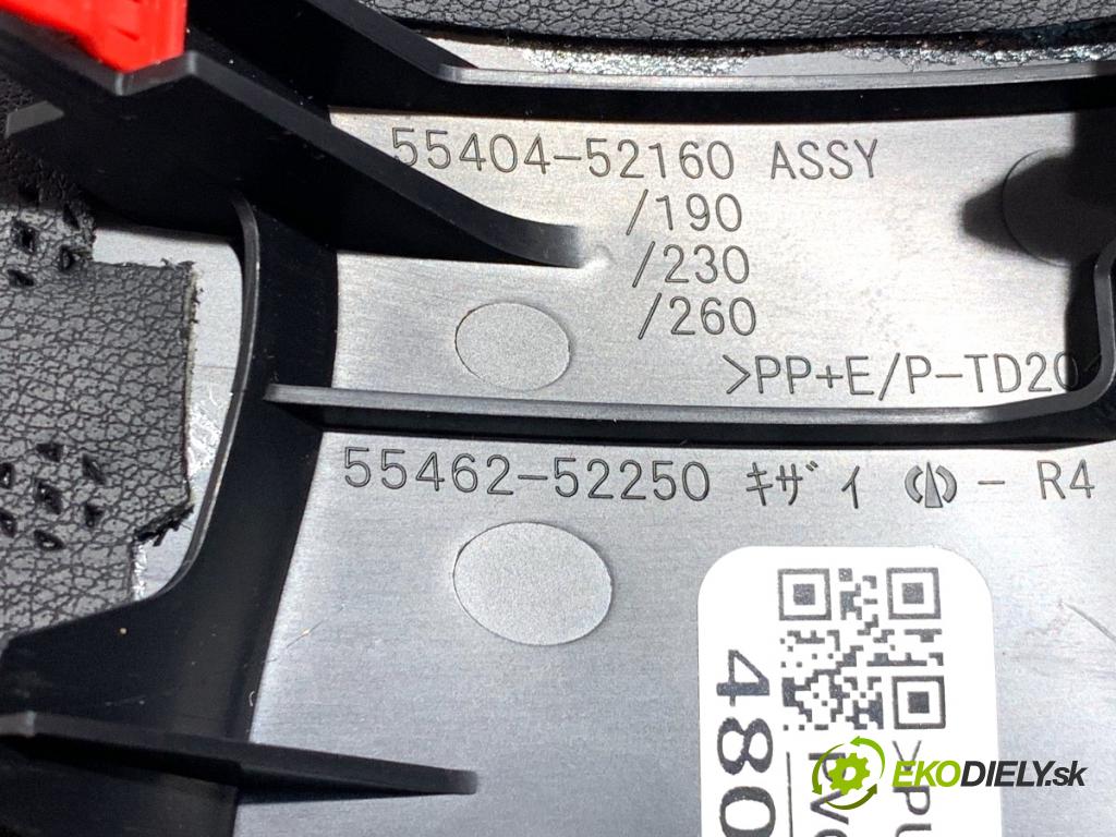 LEXUS LBX  2025 100 kW Hybrid (MAYH10)   (1490 ccm / 100 kW / 136 KM) 1490 lišty kryt 55435-52190 55404-52160 (Lišta)