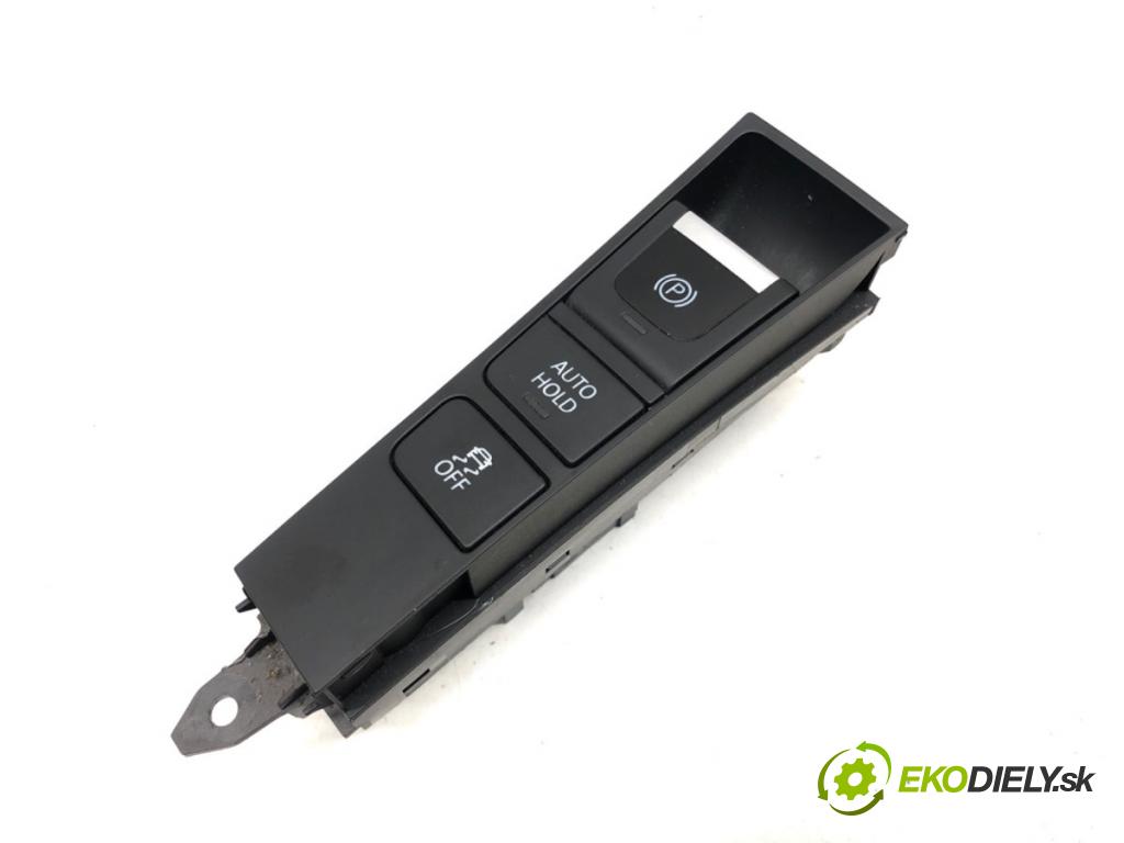 VW PASSAT B7 Kombi 2012 103 kW 2.0 TDI 1968 Spínač brzdy ručnej brzdy 3AB927137 (Prepínacie páčky pod volantom)