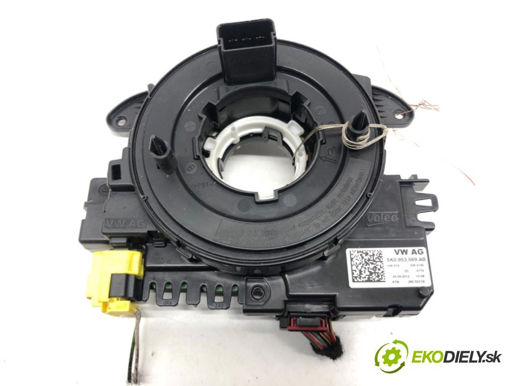 VW PASSAT B7 Kombi 2012 103 kW 2.0 TDI 1968 Krúžok, slimák airbag 5K0953569AB (Airbag)