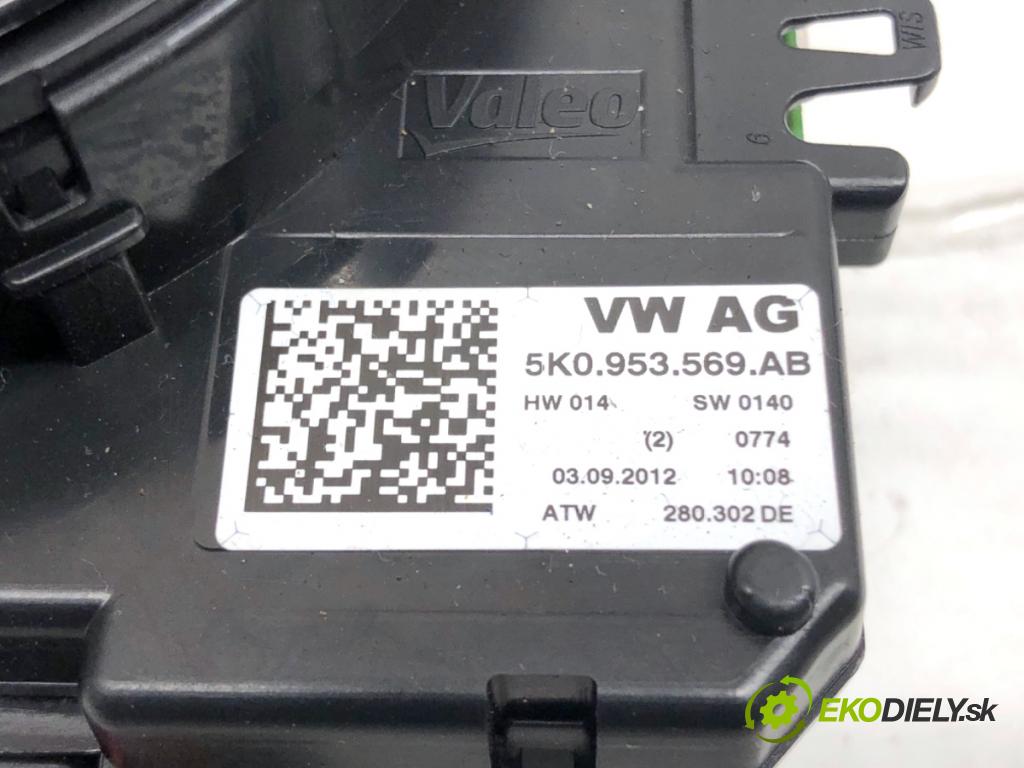 VW PASSAT B7 Kombi 2012 103 kW 2.0 TDI 1968 kroužek slimák airbag 5K0953569AB (Airbag)