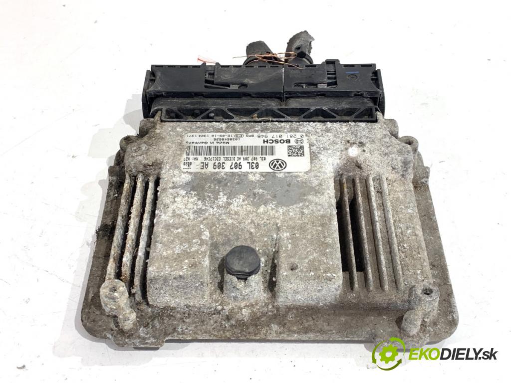 VW PASSAT B7 Kombi 2012 103 kW 2.0 TDI 1968 riadiaca jednotka Motor 03L907309AE (Riadiaca jednotka)