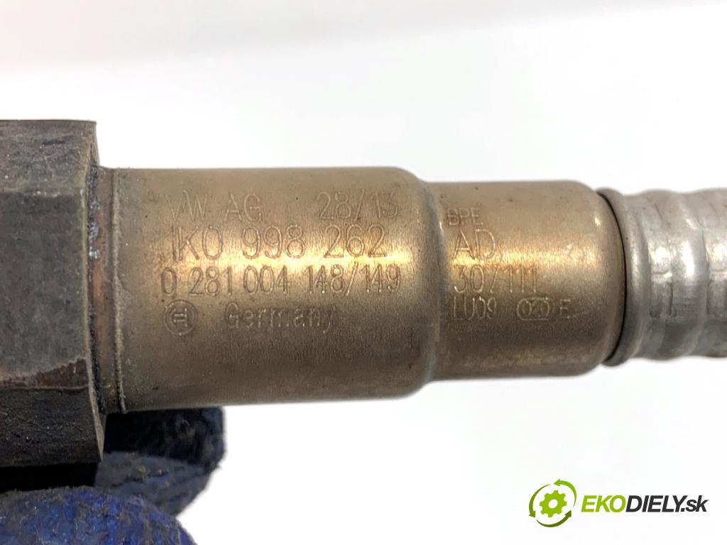 VW PASSAT B7 Kombi 2012 103 kW 2.0 TDI 1968 sonda lambda přední část 1K0998262AD (Lambda sonda)