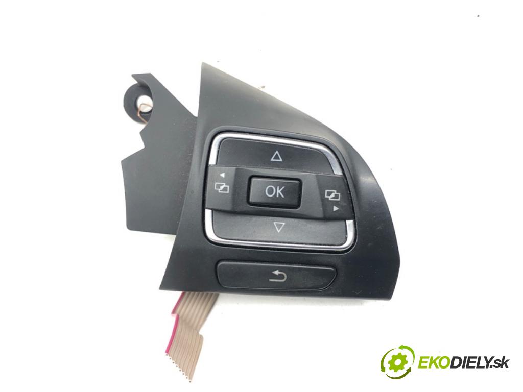 VW PASSAT B7 Kombi 2012 103 kW 2.0 TDI 1968 Prepínač volantu pravy  (Prepínacie páčky pod volantom)